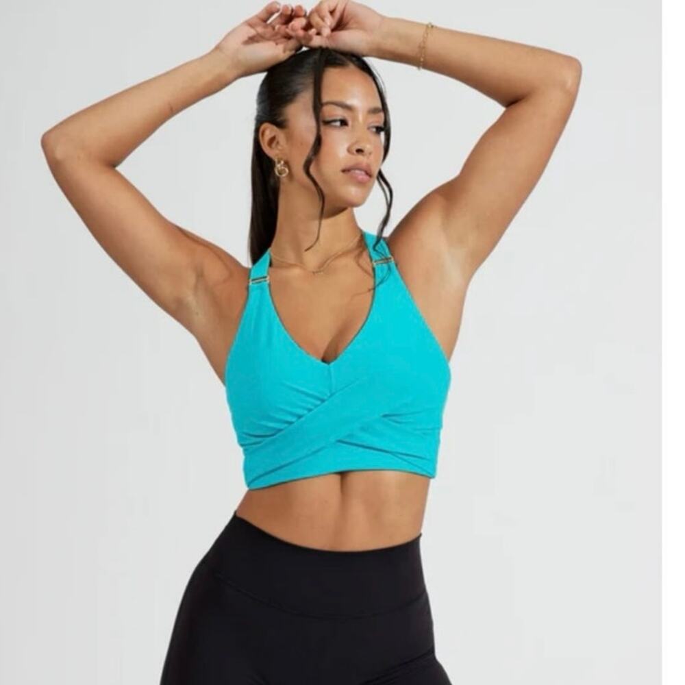 BuffBunny Candy Wrap Sports Bra M